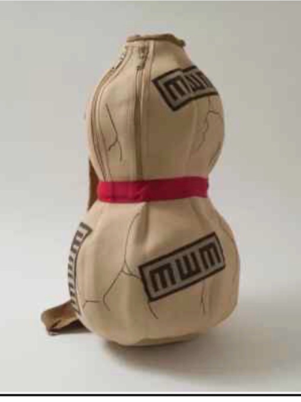 Naruto Gaara Gourd plush backpack